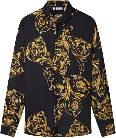 versace camicia uomo elegante|Camicie da uomo di Versace Jeans Couture .